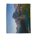 Grinnell Glacier - Velveteen Plush Blanket