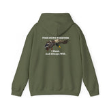 Mallard - Hooded Sweatshirt Fish Hunt Forever I Hunt Mallards