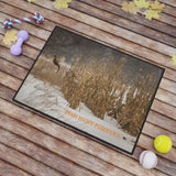 FHF - Rooster Snow Storm - Pet Mat (18" x 24")