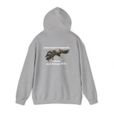 Mallard - Hooded Sweatshirt Fish Hunt Forever I Hunt Mallards