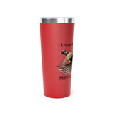 FHF - I Hunt - Rooster Copper Vacuum Insulated Tumbler, 22oz