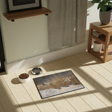 FHF - Rooster Snow Storm - Pet Mat (18" x 24")