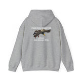 Mallard - Hooded Sweatshirt Fish Hunt Forever I Hunt Mallards