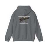 Mallard - Hooded Sweatshirt Fish Hunt Forever I Hunt Mallards
