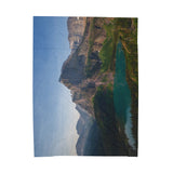 Grinnell Glacier - Velveteen Plush Blanket