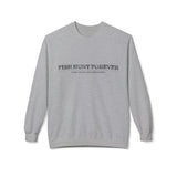 Unisex Fish Hunt Forever Crewneck Sweatshirt, Fishing Apparel, Outdoor Lifestyle, Gift for Fishermen, Casual Wear