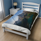Grinnell Glacier - Velveteen Plush Blanket