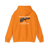 Mallard - Hooded Sweatshirt Fish Hunt Forever I Hunt Mallards