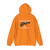 Mallard - Hooded Sweatshirt Fish Hunt Forever I Hunt Mallards