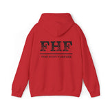 Hoodie — 'FLAG!' Tip Up Pullover | FHF (Fish Hunt Forever) Graphic Hooded Sweatshirt