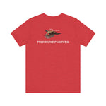 FHF - I Hunt Pheasant. Unisex Jersey Short Sleeve Tee