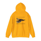 Hooded Sweatshirt Fish Hunt Forever: Pheasant I hunt and always will