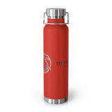 Fish Hunt Forever - Insulated Water Bottle - 22oz, Sport Hydration, Outdoor Gear, Camping Essential, Gift for Fishermen
