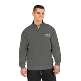 FHF Logo Quarter-Zip Sweatshirt — Minimalist Casual Pullover