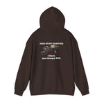 Mallard - Hooded Sweatshirt Fish Hunt Forever I Hunt Mallards