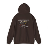 Mallard - Hooded Sweatshirt Fish Hunt Forever I Hunt Mallards
