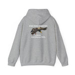 Mallard - Hooded Sweatshirt Fish Hunt Forever I Hunt Mallards
