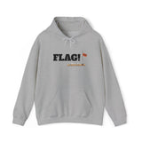 Hoodie — 'FLAG!' Tip Up Pullover | FHF (Fish Hunt Forever) Graphic Hooded Sweatshirt