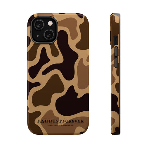 Camouflage - Magnetic Phone Case - Fish Hunt Forever Design
