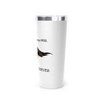 FHF - I Hunt - Rooster Copper Vacuum Insulated Tumbler, 22oz