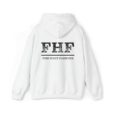 Hoodie — 'FLAG!' Tip Up Pullover | FHF (Fish Hunt Forever) Graphic Hooded Sweatshirt