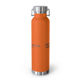 Fish Hunt Forever - Insulated Water Bottle - 22oz, Sport Hydration, Outdoor Gear, Camping Essential, Gift for Fishermen