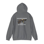 Mallard - Hooded Sweatshirt Fish Hunt Forever I Hunt Mallards