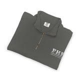 FHF Logo Quarter-Zip Sweatshirt — Minimalist Casual Pullover