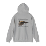 Hooded Sweatshirt Fish Hunt Forever: Pheasant I hunt and always will