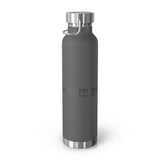 Fish Hunt Forever - Insulated Water Bottle - 22oz, Sport Hydration, Outdoor Gear, Camping Essential, Gift for Fishermen