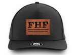 Black Marine Premium Water Repellent Fish Hunt Forever Hat