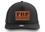 Black Marine Premium Water Repellent Fish Hunt Forever Hat