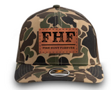 Old School Brown Camo Trucker Snapback - Warrior