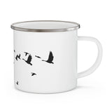 NAW - Waterfowl Flock - Enamel Camping Mug