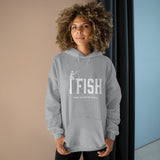 I Fish - Unisex EcoSmart® Pullover Hoodie Sweatshirt