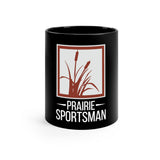 Prairie Sportsman - Black mug 11oz